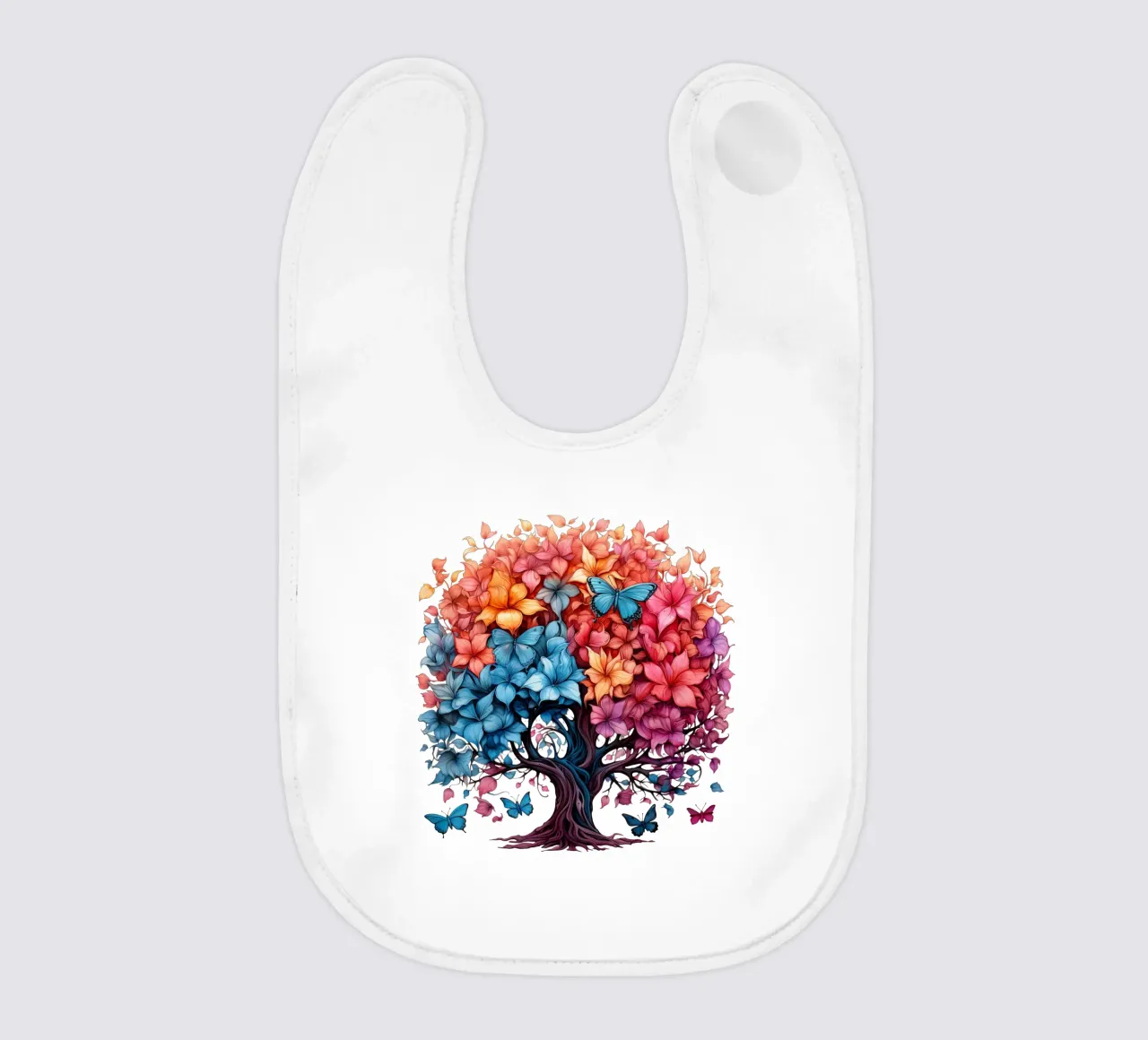 Albero della vita colorato bavaglino da Spiritual Touch