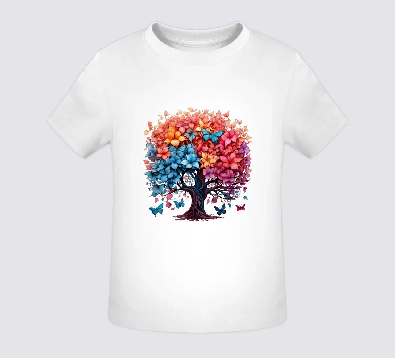 Albero della vita colorato maglietta neonato da Spiritual Touch