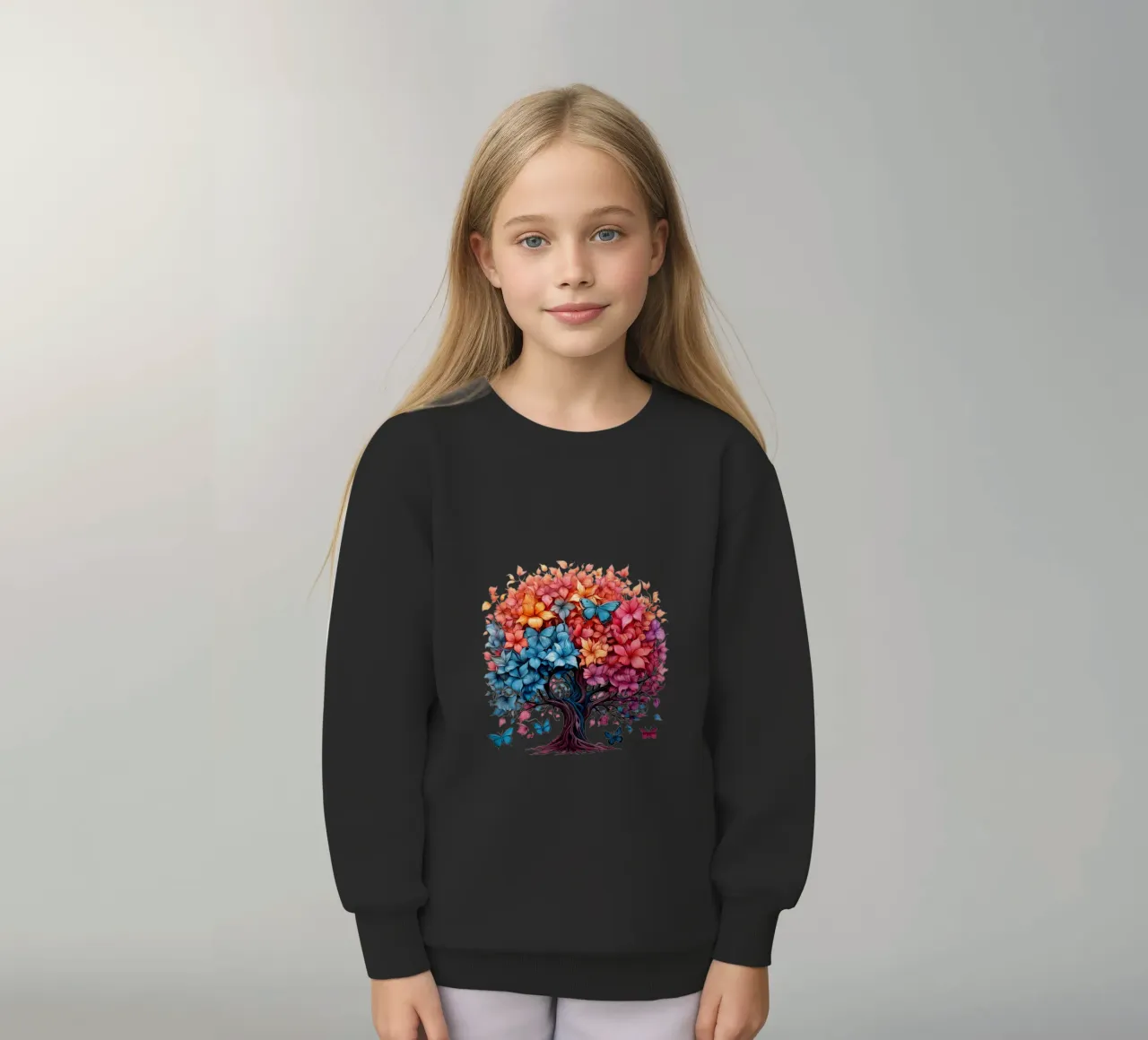 Albero della vita colorato felpa bambino da Spiritual Touch