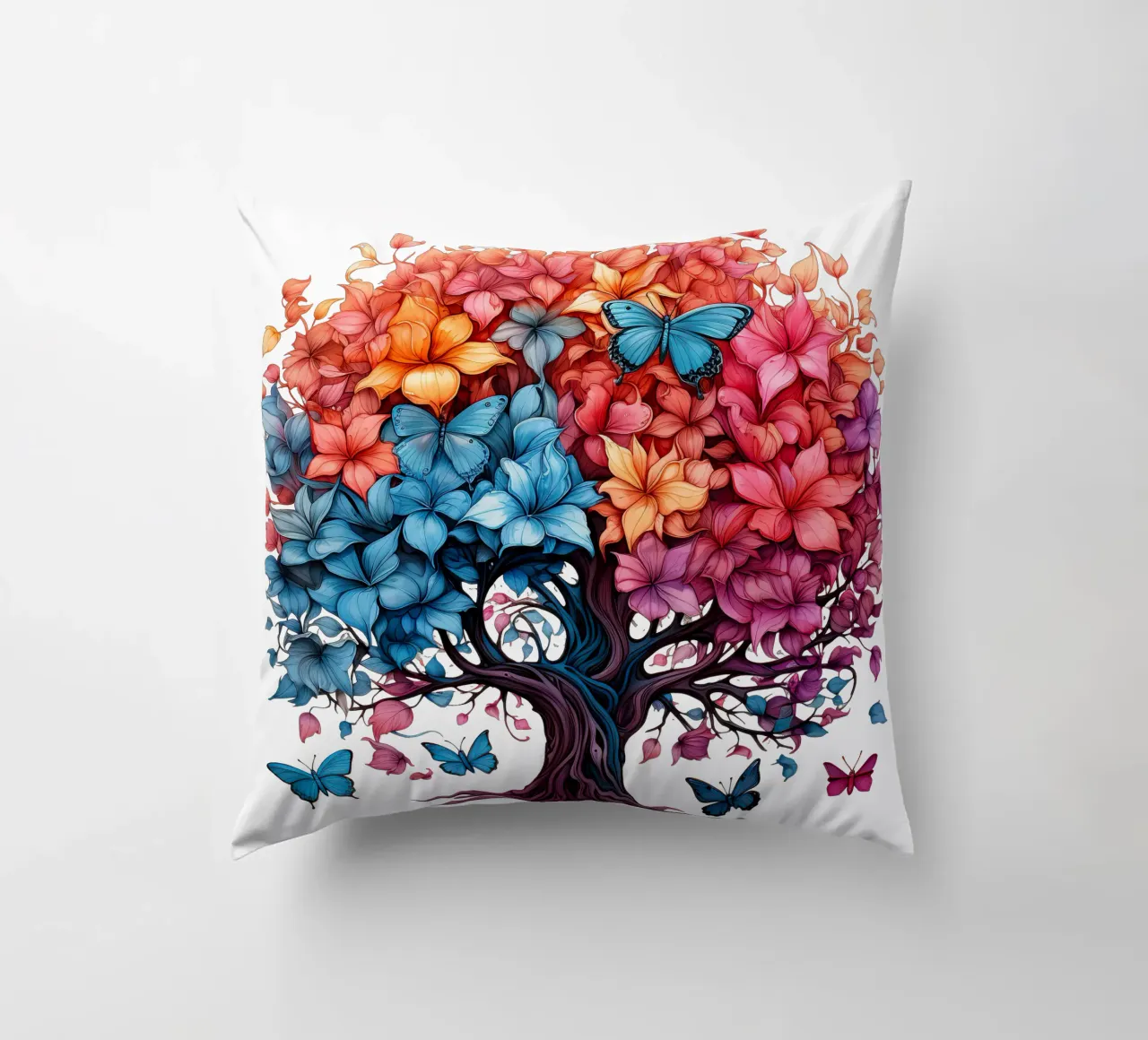 Albero della vita colorato cuscino da Spiritual Touch
