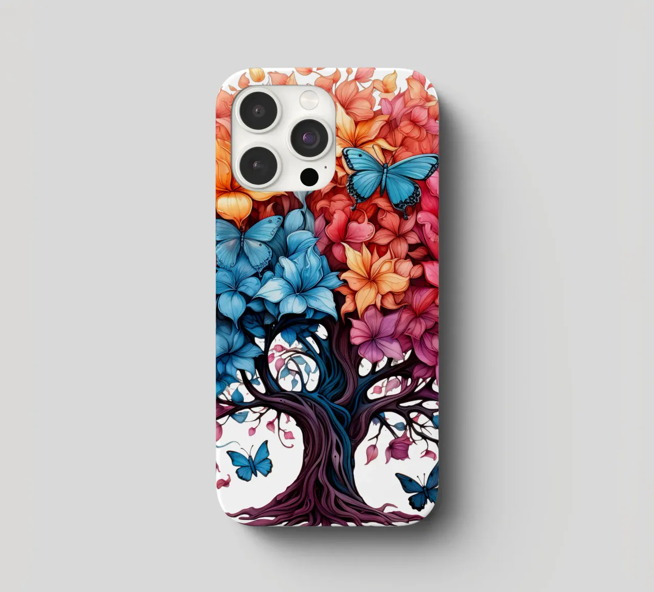 Albero della vita colorato cover iphone da Spiritual Touch