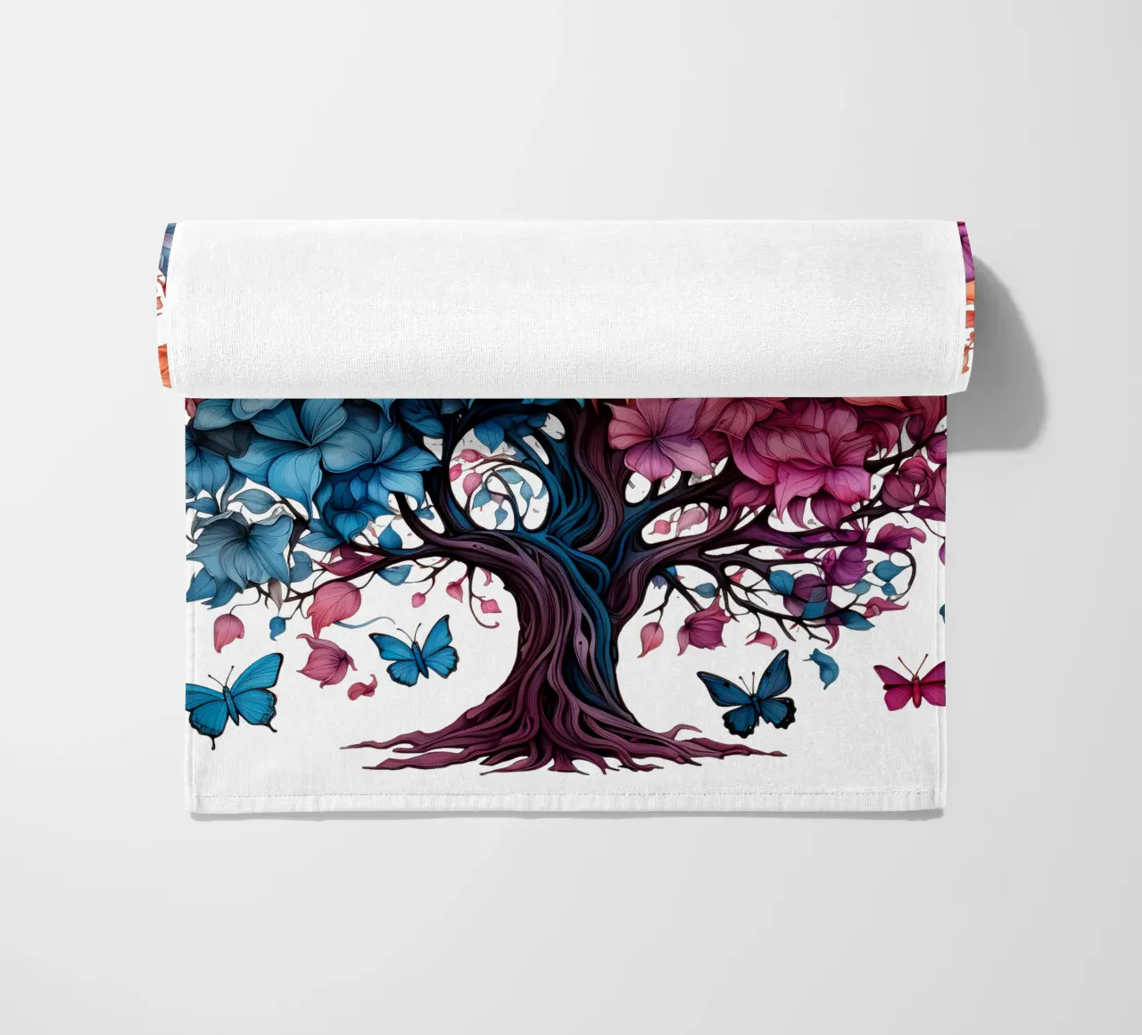 Albero della vita colorato telo mare da Spiritual Touch