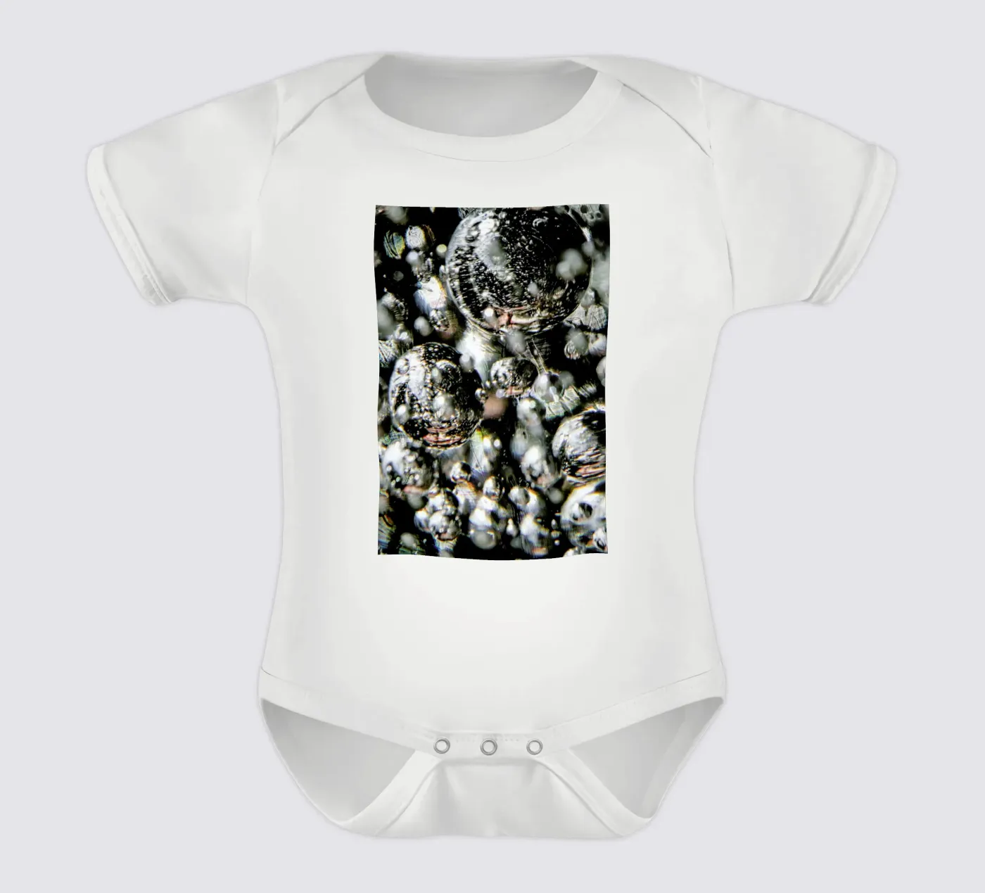 Space babyrompertje korte mouwen van Shot By Clint