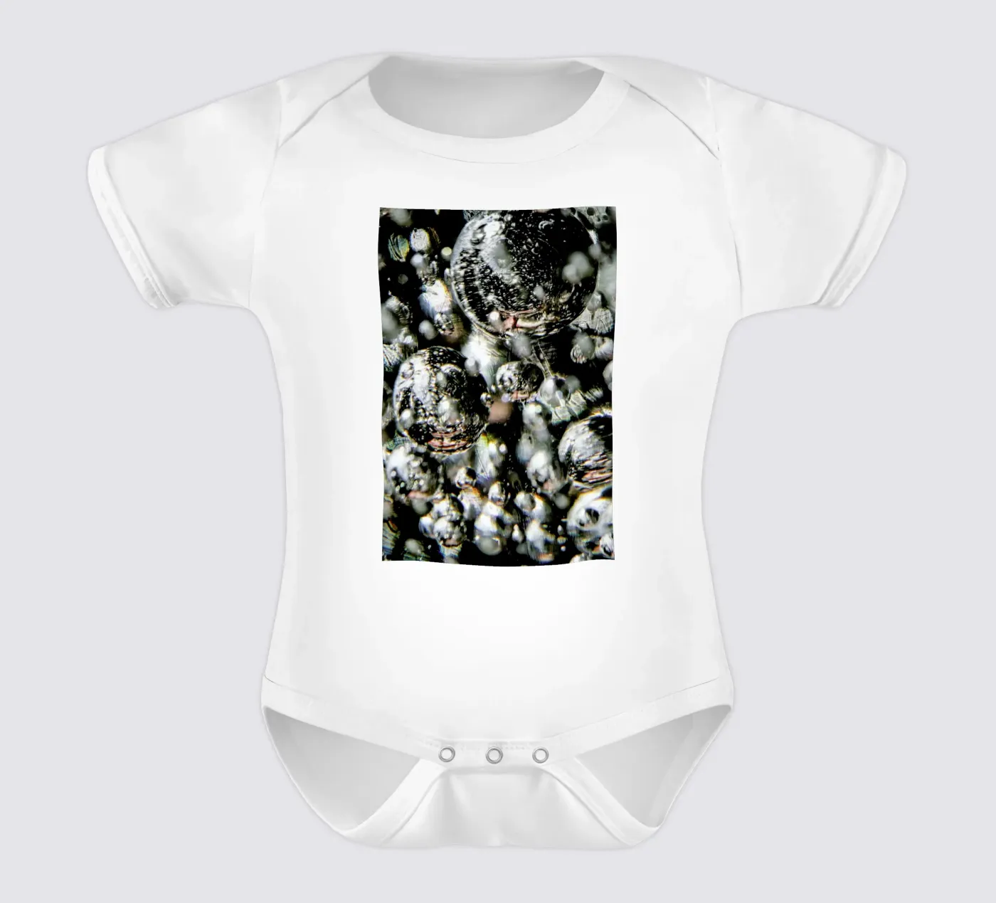 Space babyrompertje korte mouwen van Shot By Clint