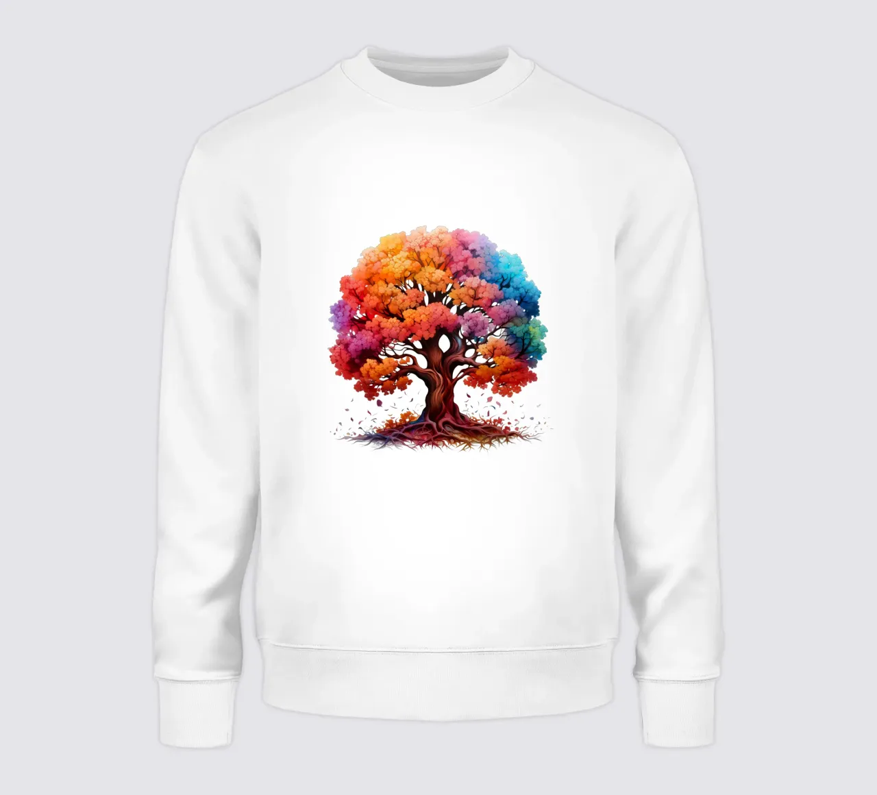 Albero della vita colorato felpa da Spiritual Touch