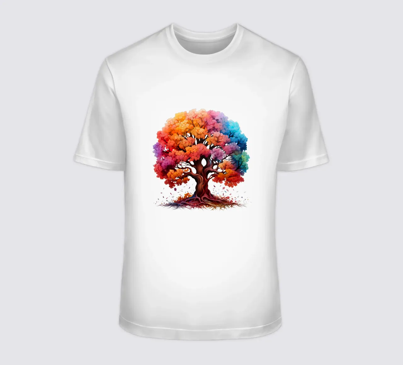 Albero della vita colorato t-shirt da Spiritual Touch