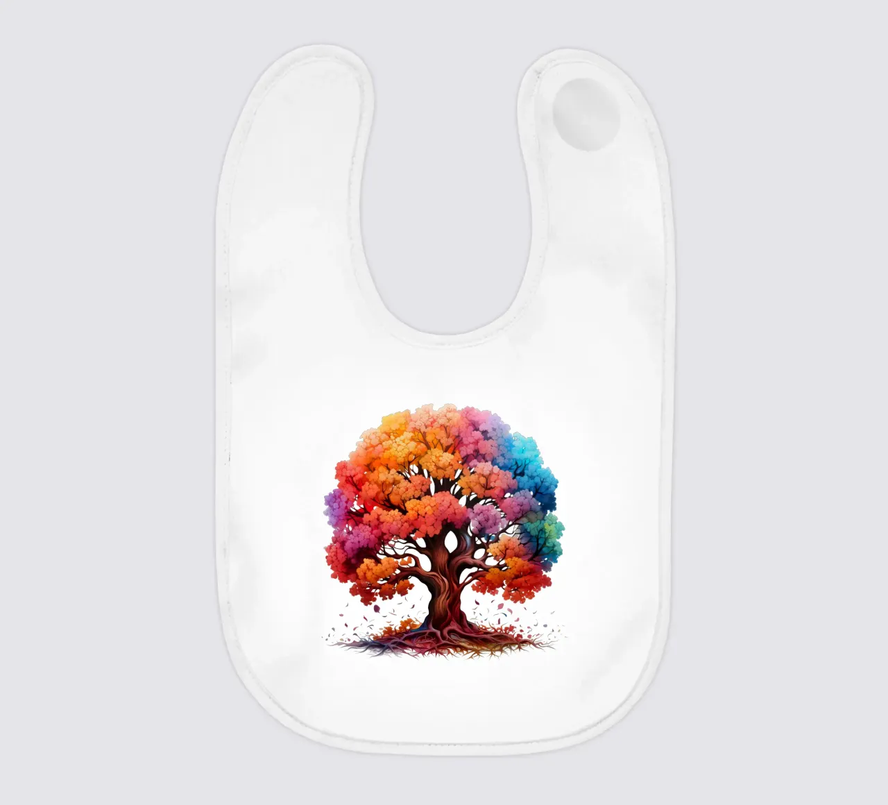 Albero della vita colorato bavaglino da Spiritual Touch