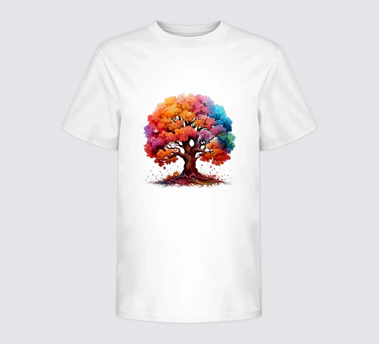 Albero della vita colorato t-shirt bambini da Spiritual Touch