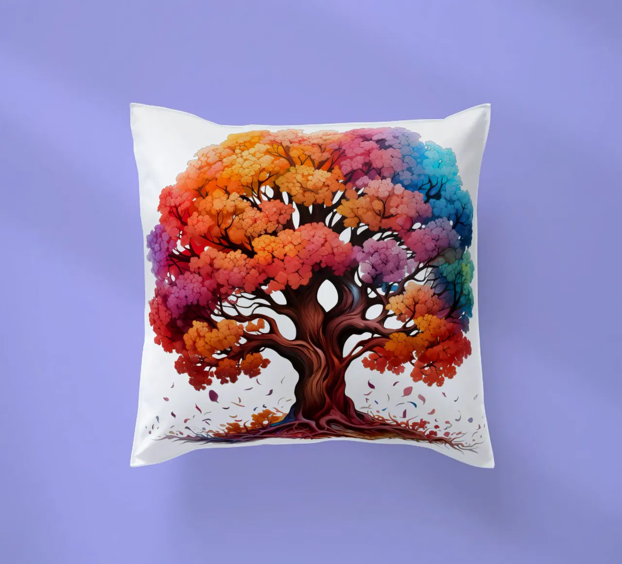 Albero della vita colorato cuscino da Spiritual Touch