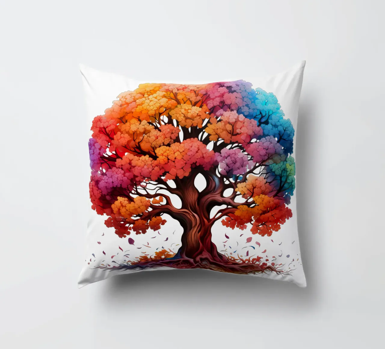 Albero della vita colorato cuscino da Spiritual Touch