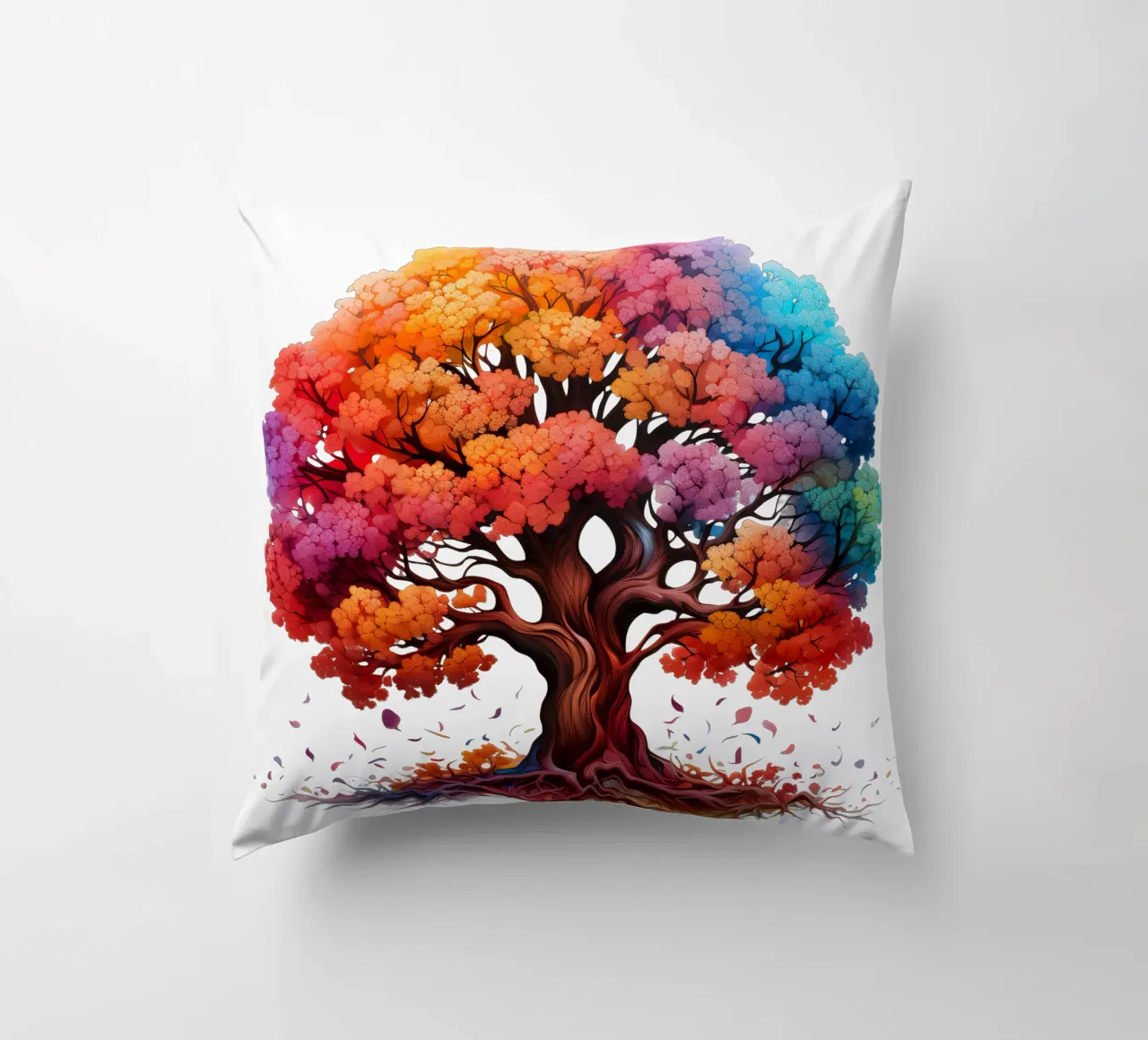 Albero della vita colorato cuscino da Spiritual Touch