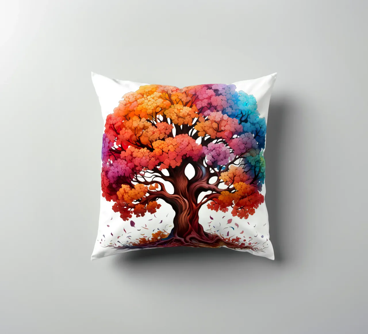 Albero della vita colorato cuscino da Spiritual Touch