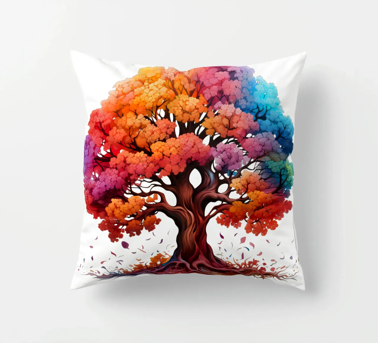 Albero della vita colorato cuscino da Spiritual Touch