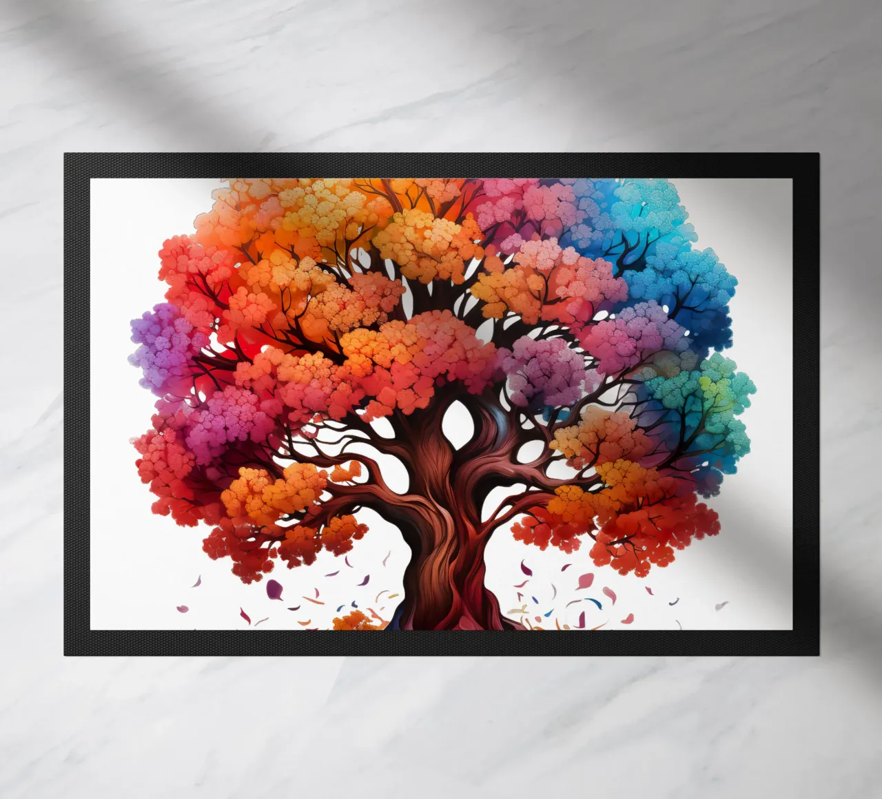 Albero della vita colorato zerbino da Spiritual Touch