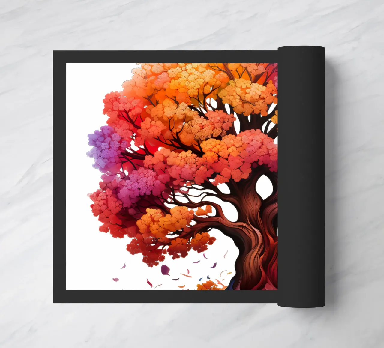 Albero della vita colorato zerbino da Spiritual Touch