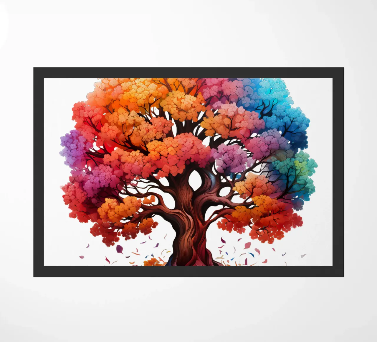 Albero della vita colorato zerbino da Spiritual Touch