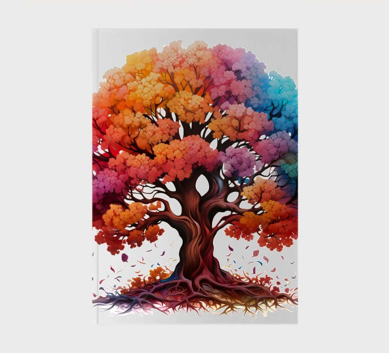 Albero della vita colorato diario da Spiritual Touch