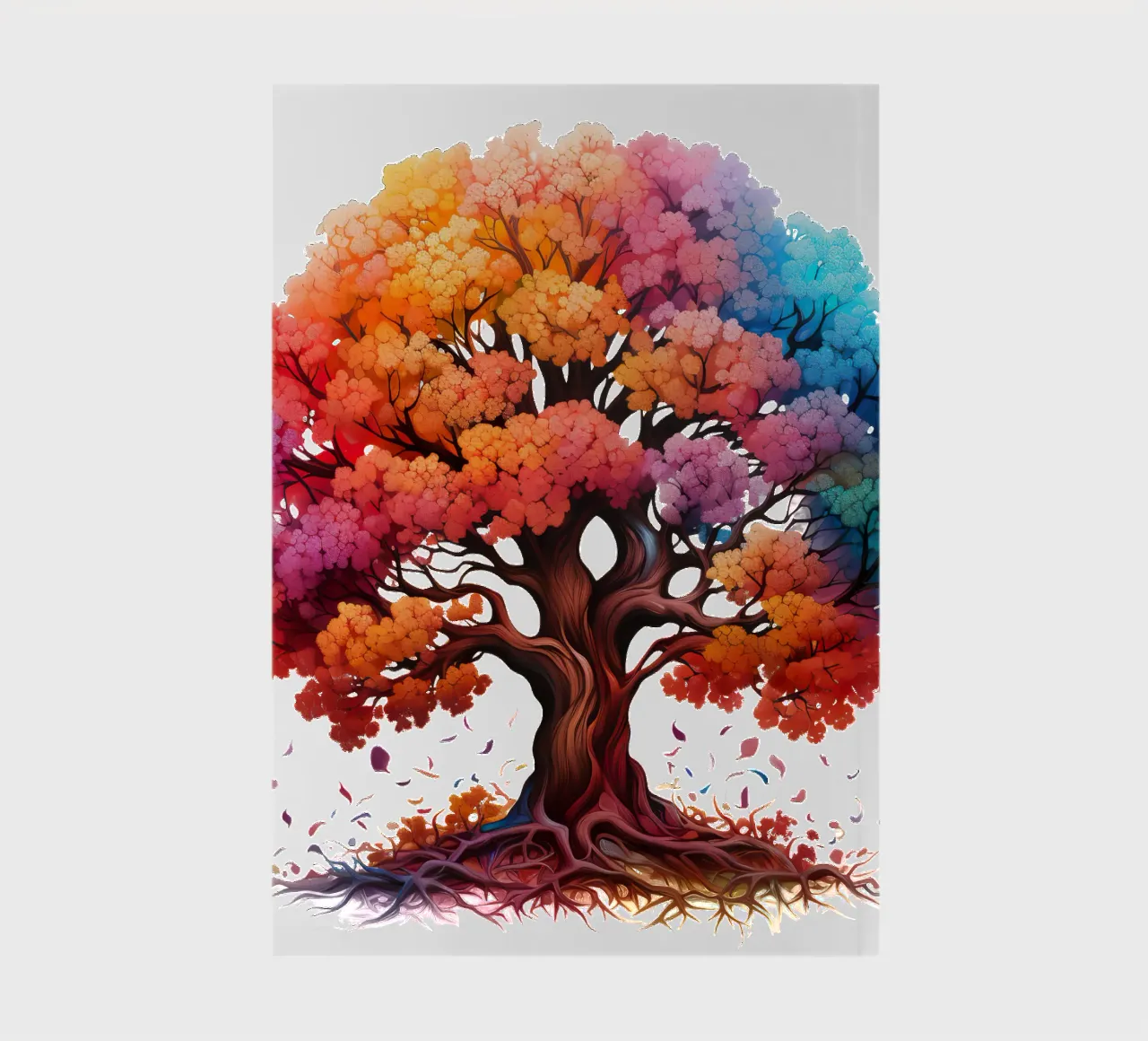 Albero della vita colorato diario da Spiritual Touch