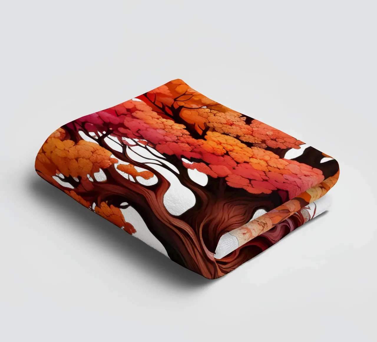 Albero della vita colorato asciugamano da bagno da Spiritual Touch