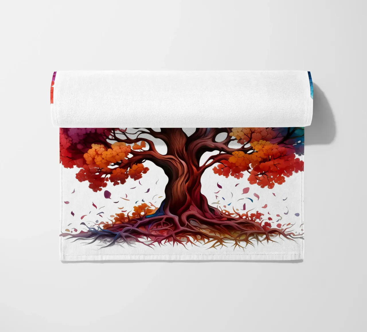 Albero della vita colorato telo mare da Spiritual Touch