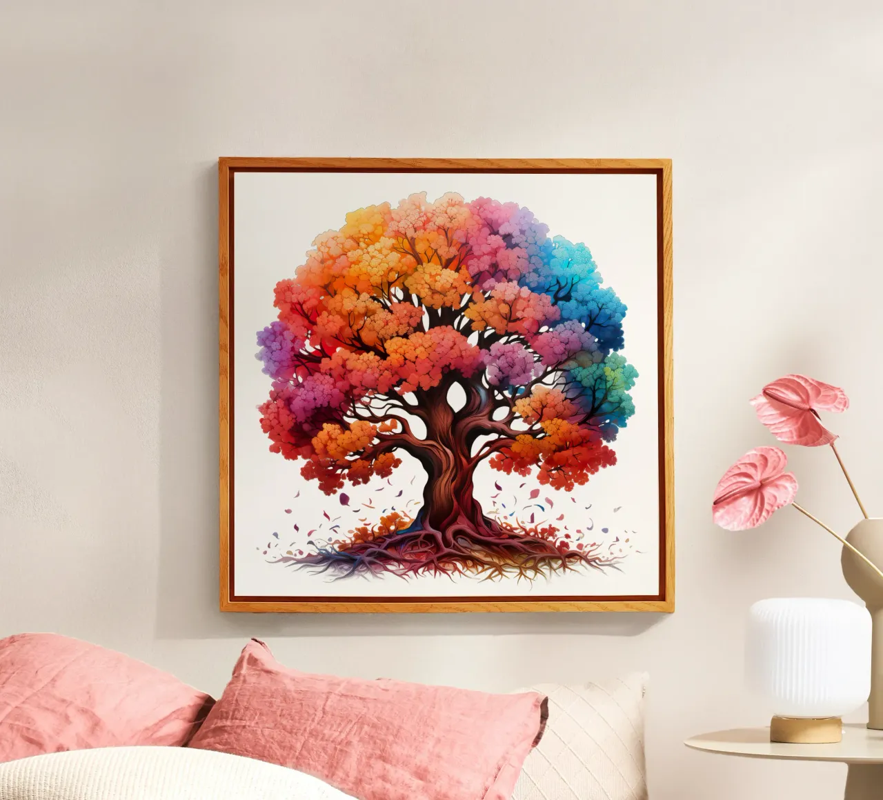 Albero della vita colorato plexiglass da Spiritual Touch