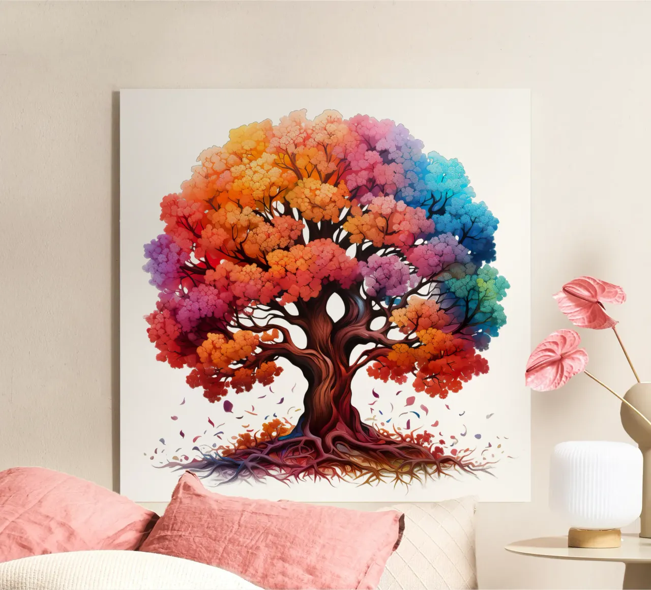 Albero della vita colorato plexiglass da Spiritual Touch