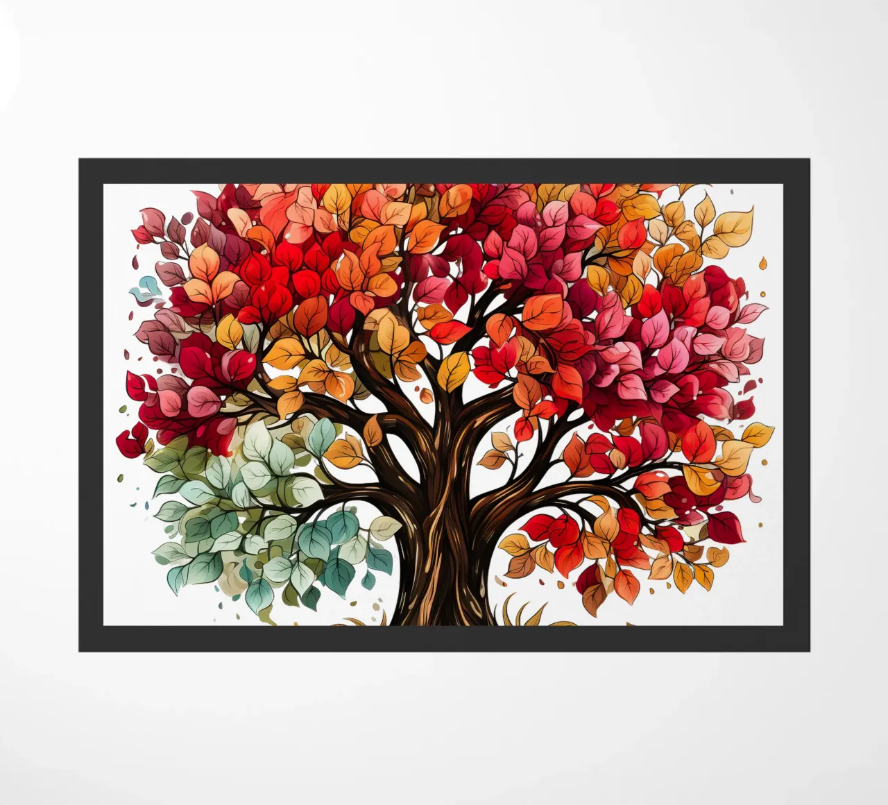 Albero della vita colorato zerbino da Spiritual Touch
