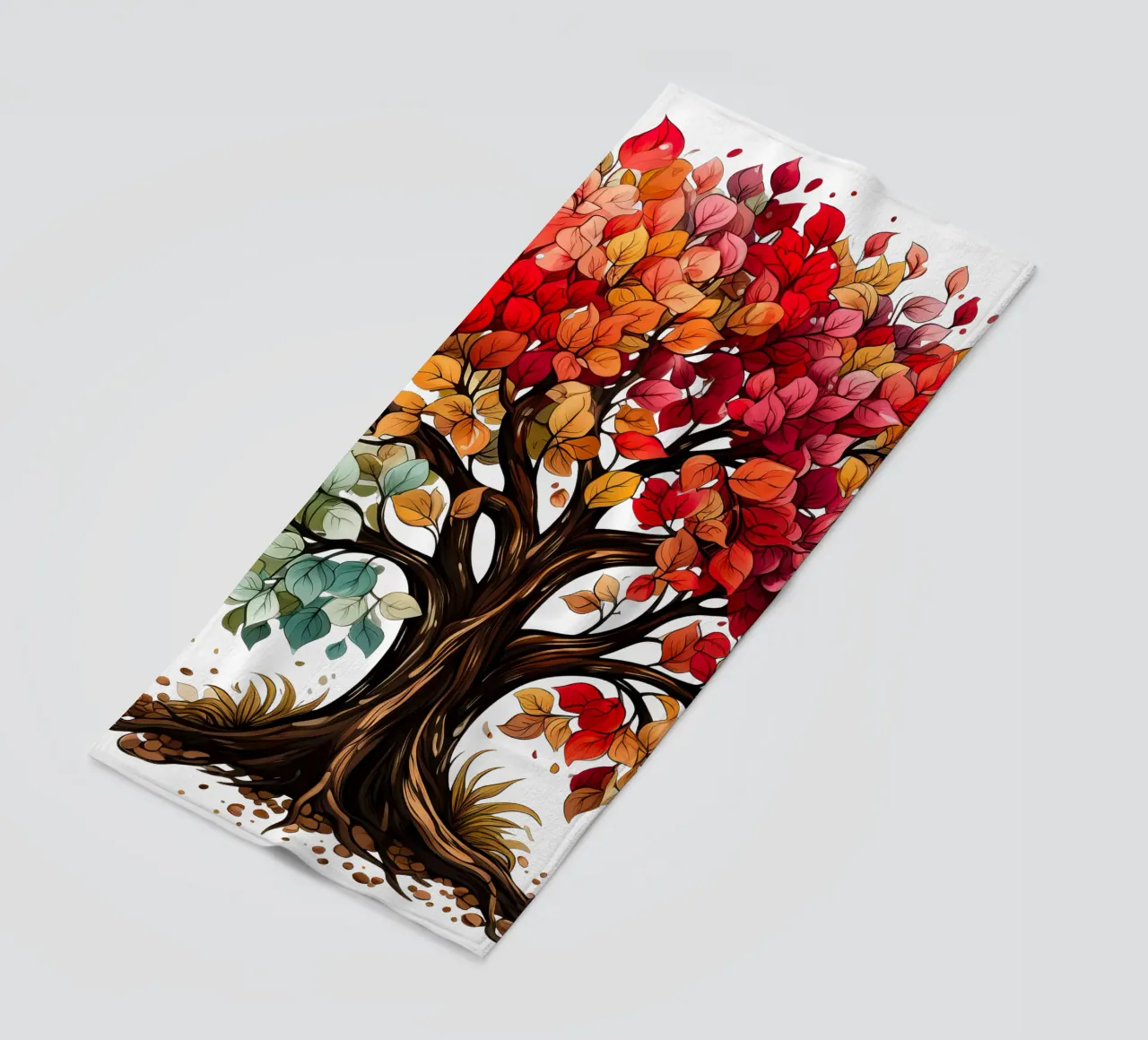Albero della vita colorato telo mare da Spiritual Touch