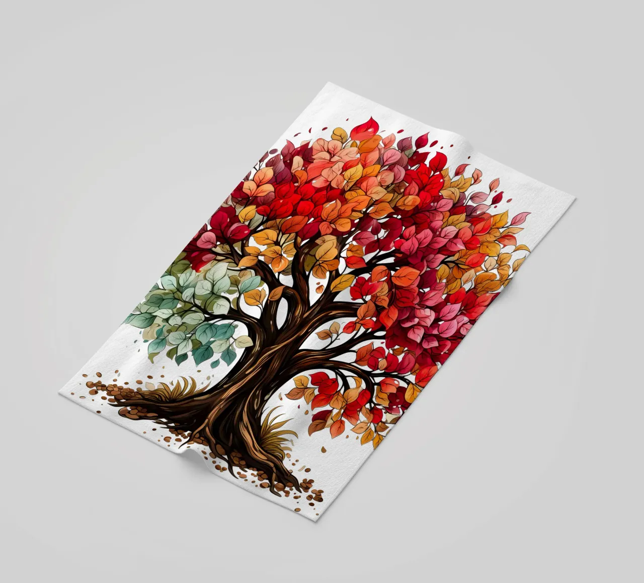 Albero della vita colorato telo mare da Spiritual Touch