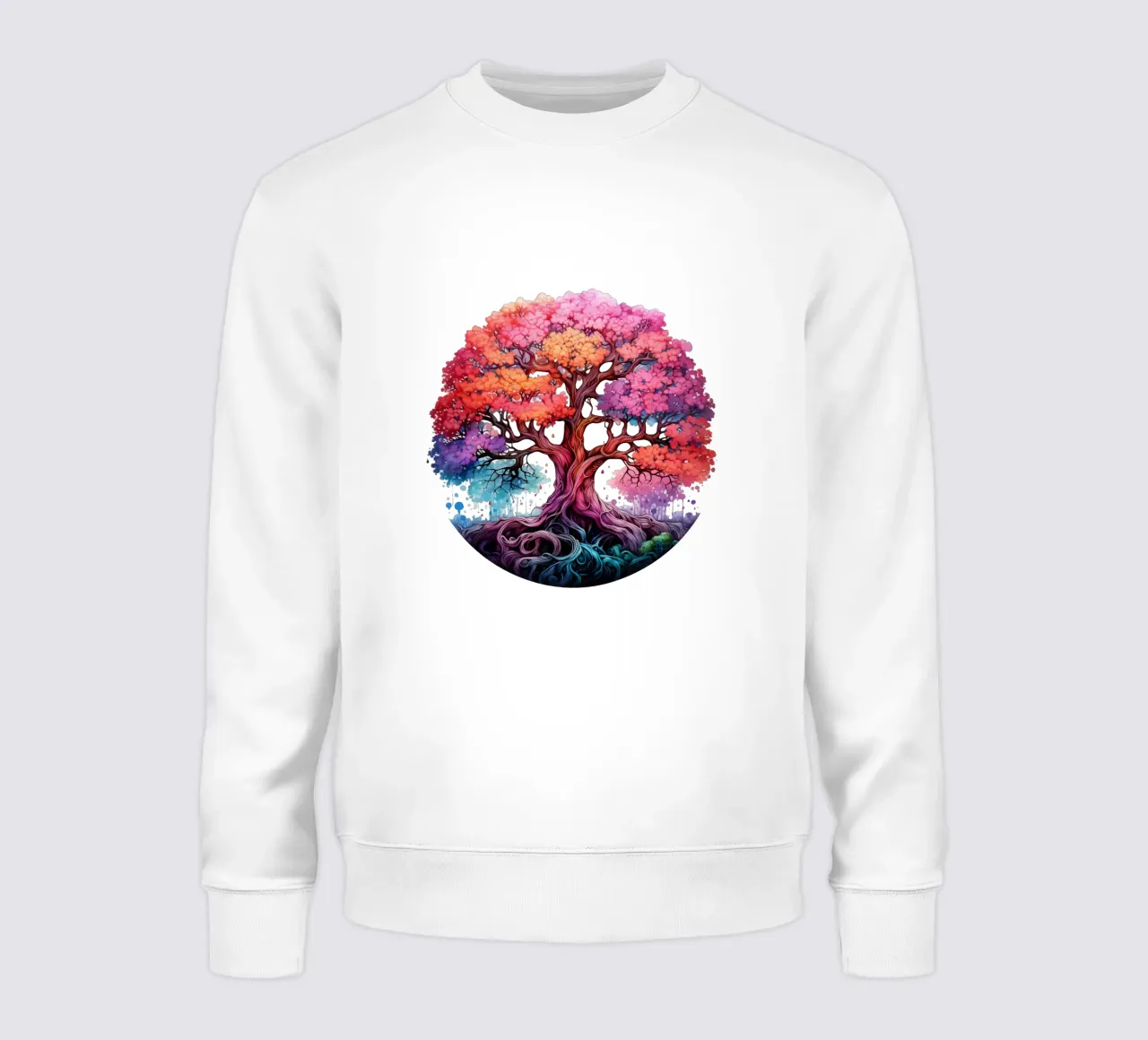Albero della vita colorato felpa da Spiritual Touch