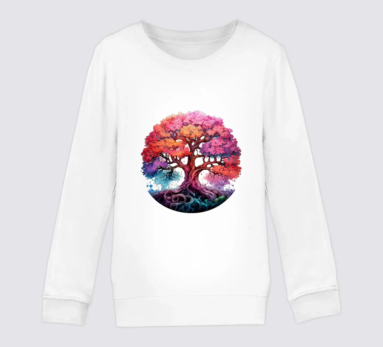 Albero della vita colorato felpa bambino da Spiritual Touch