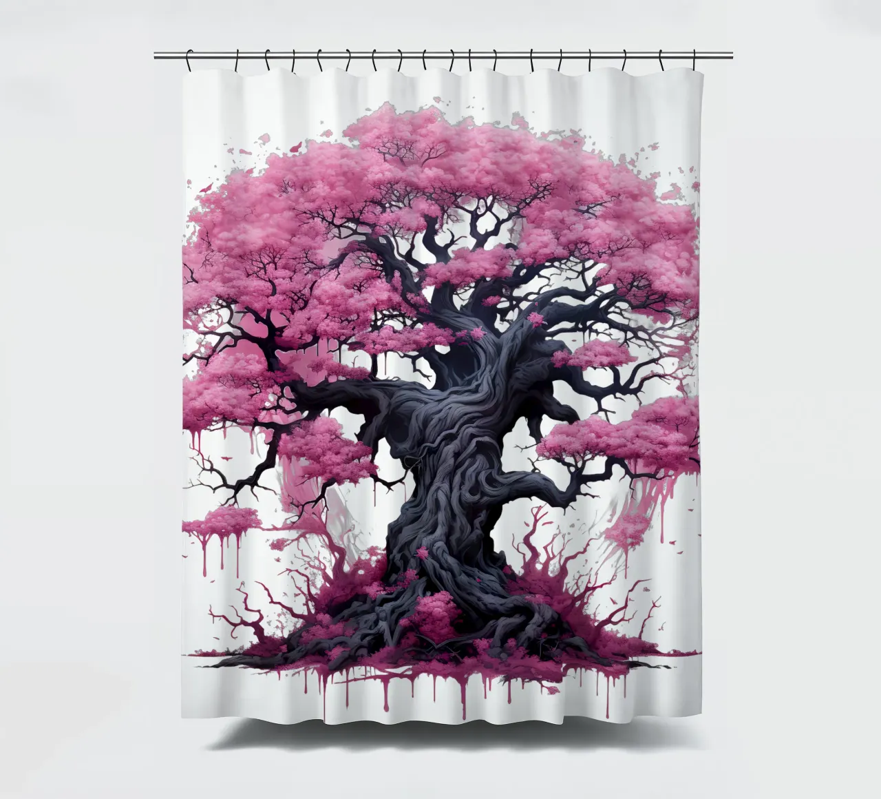 Albero della vita colorato tenda da doccia da Spiritual Touch