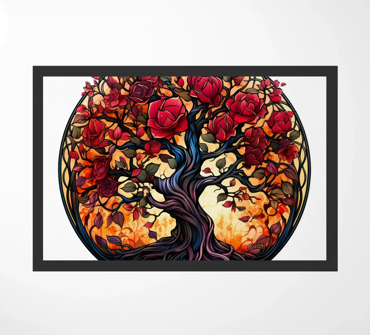 Albero della vita colorato zerbino da Spiritual Touch