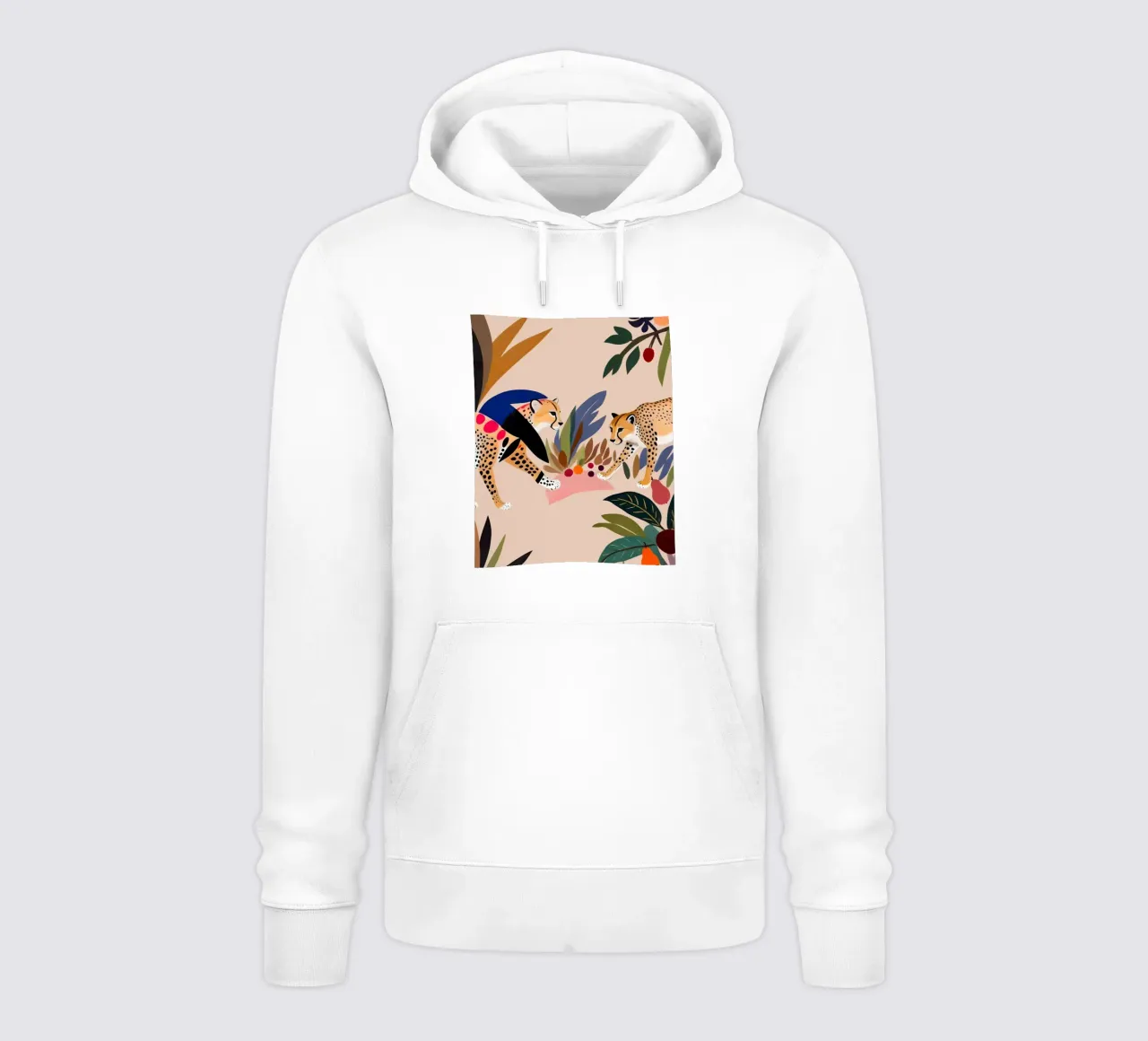 Cheetahs’ Jungle Picnic felpa con cappuccio da 83oranges