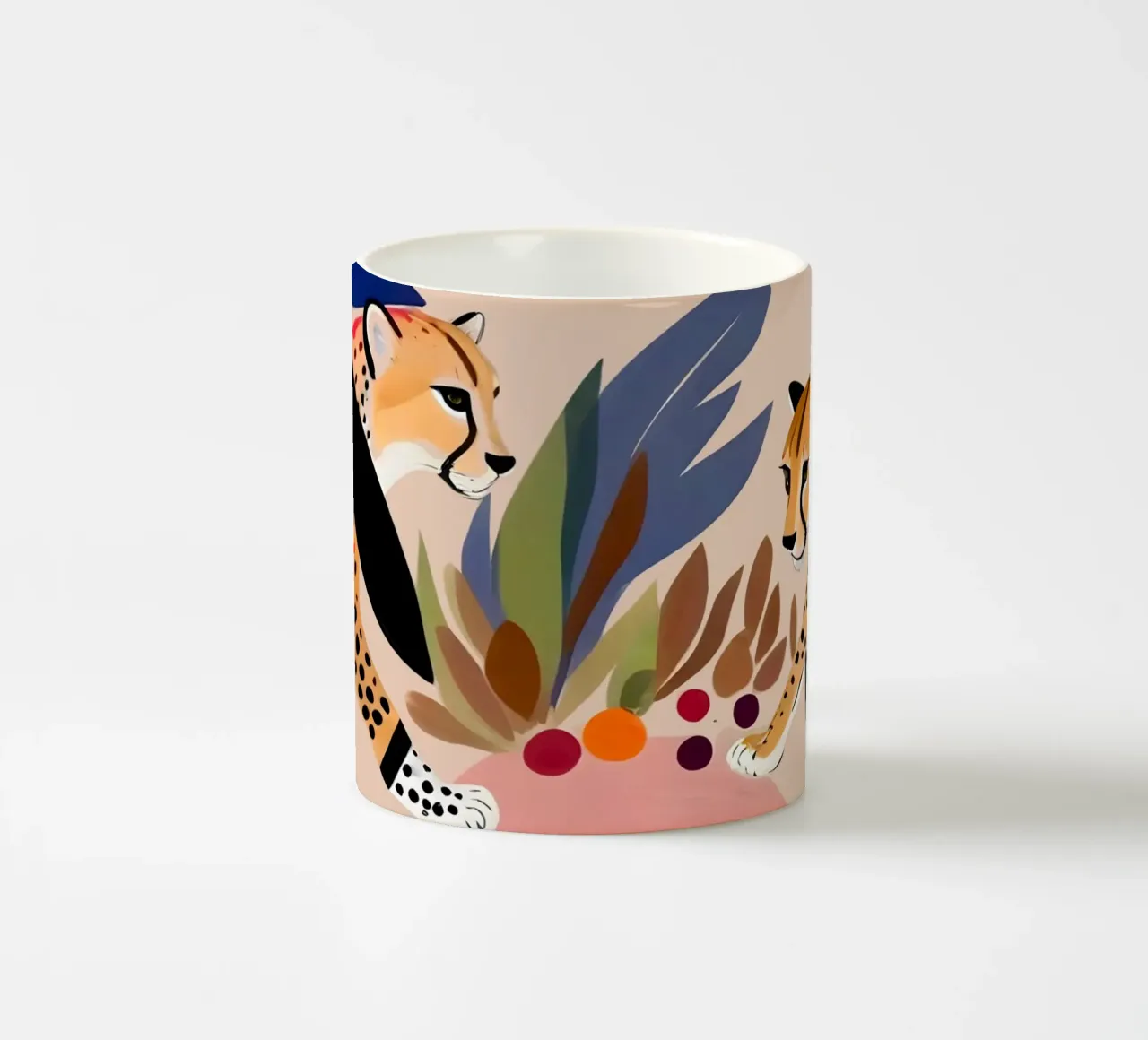 Cheetahs’ Jungle Picnic tazza in ceramica da 83oranges