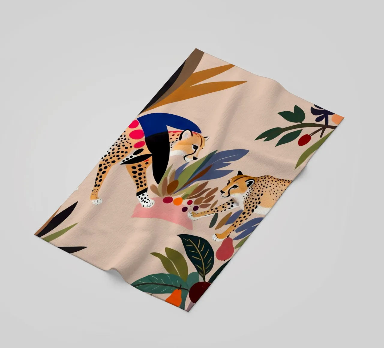 Cheetahs’ Jungle Picnic telo mare da 83oranges