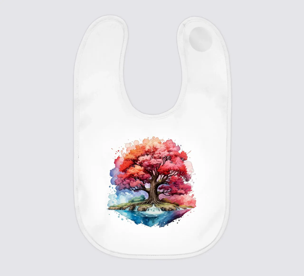 Albero della vita colorato bavaglino da Spiritual Touch