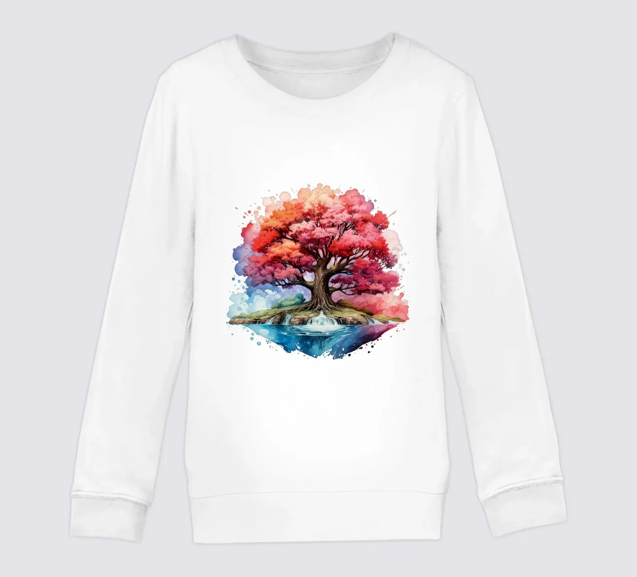 Albero della vita colorato felpa bambino da Spiritual Touch
