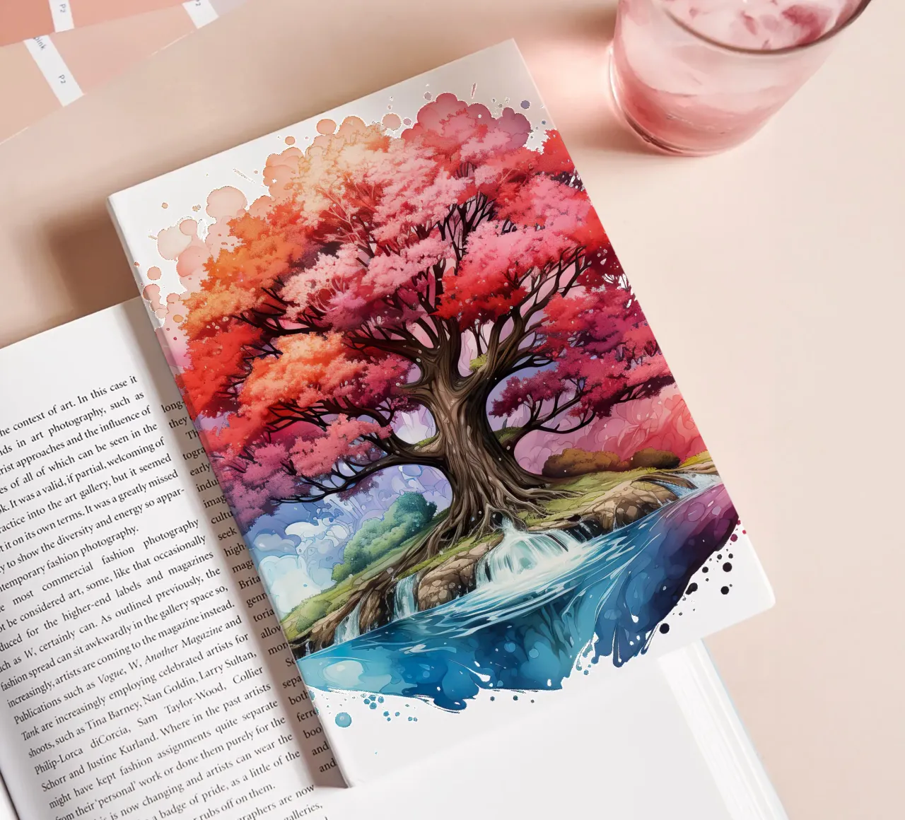 Colorful Tree of Life notebook by Spiritual Touch