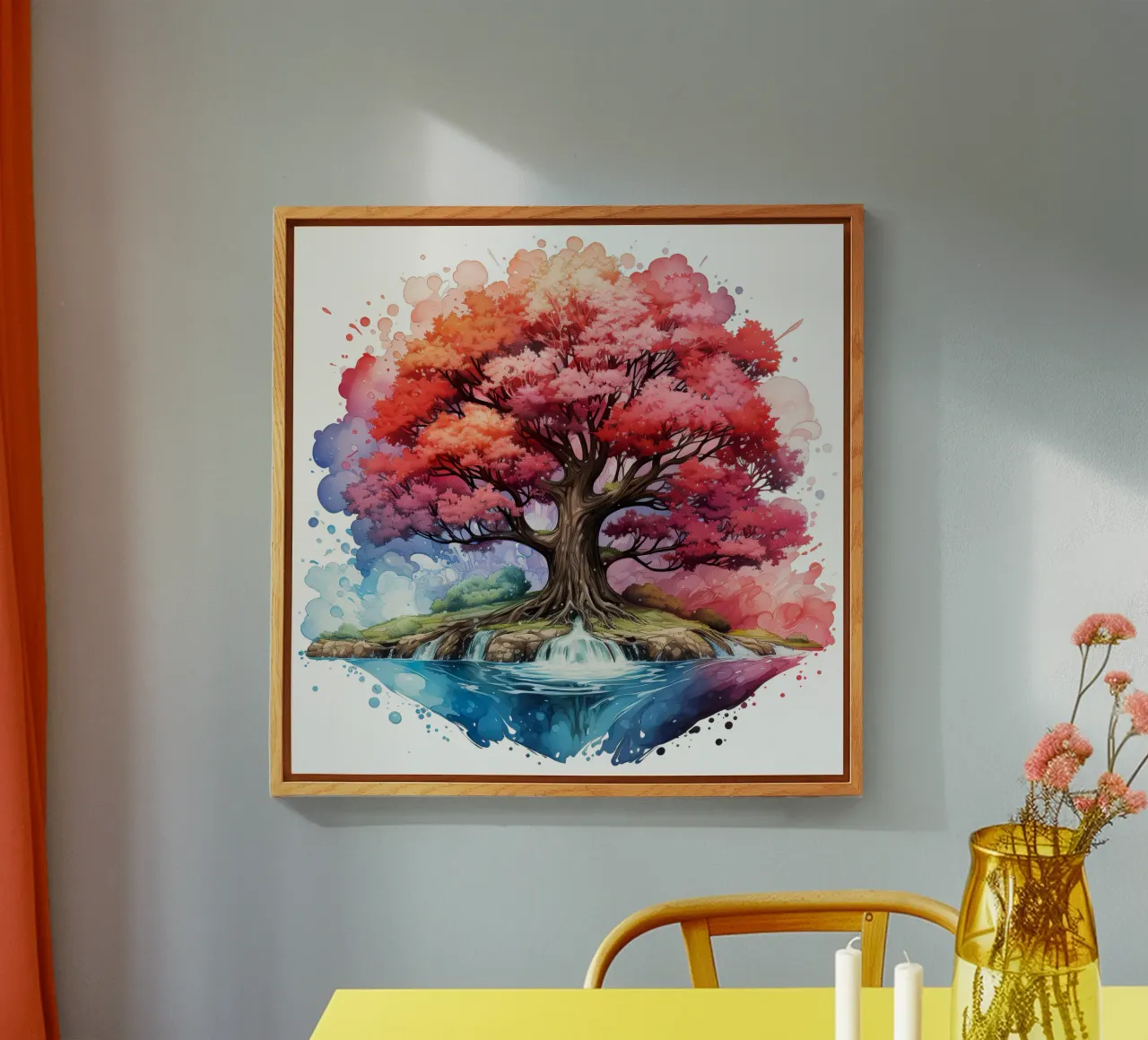 Albero della vita colorato plexiglass da Spiritual Touch