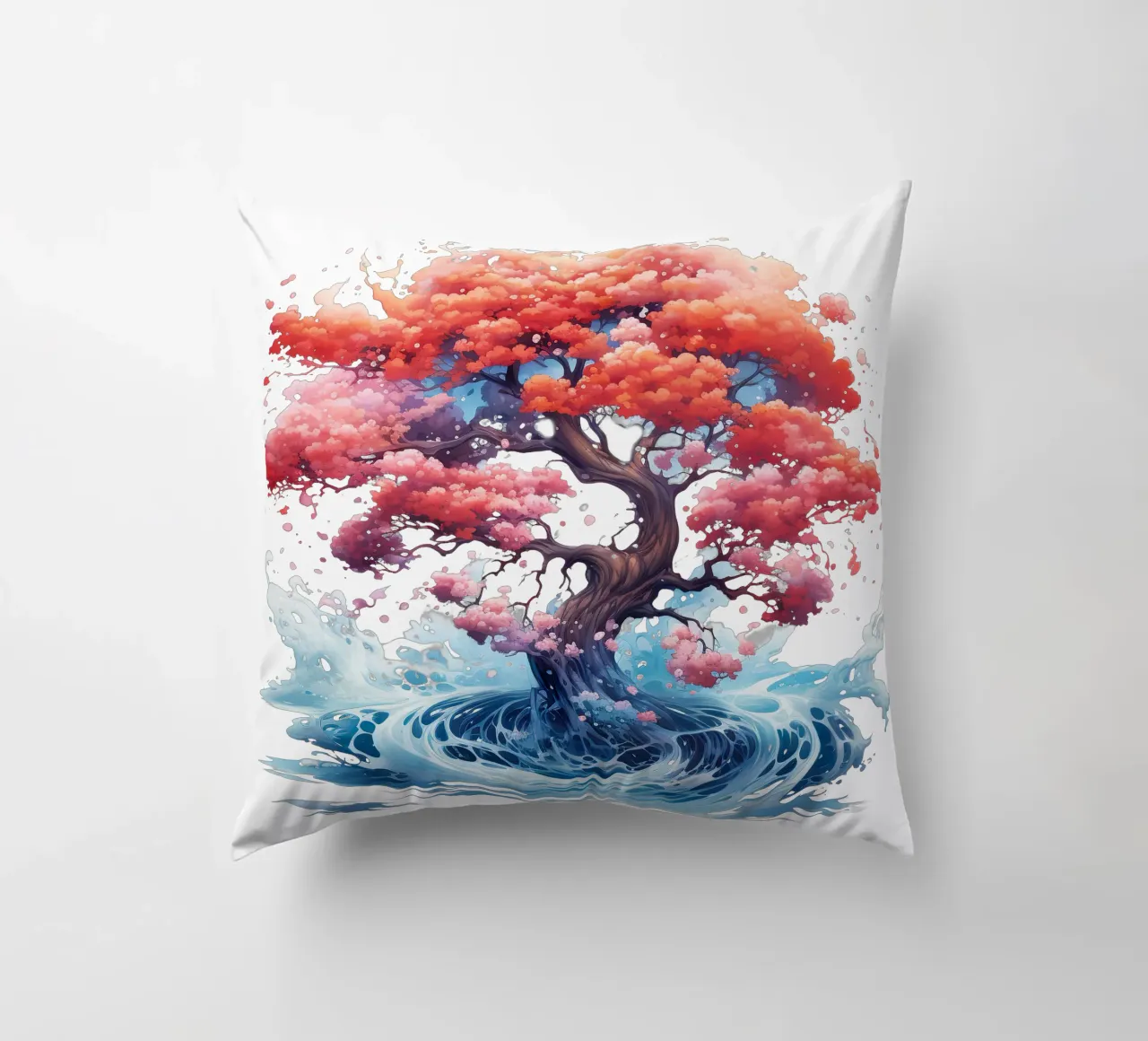 Albero della vita colorato cuscino da Spiritual Touch