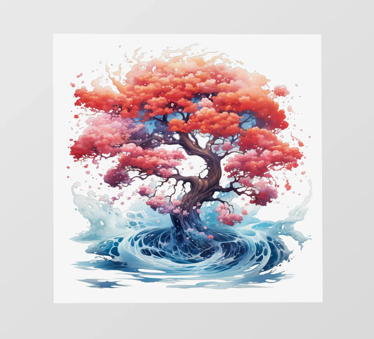 Albero della vita colorato telo in pvc da Spiritual Touch