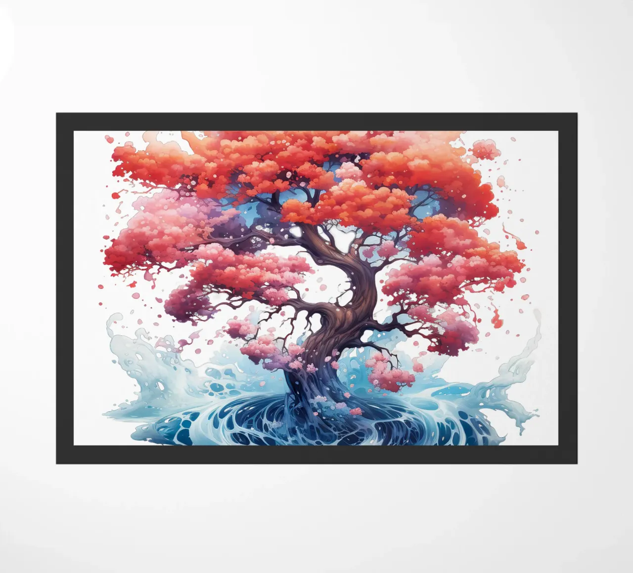 Albero della vita colorato zerbino da Spiritual Touch