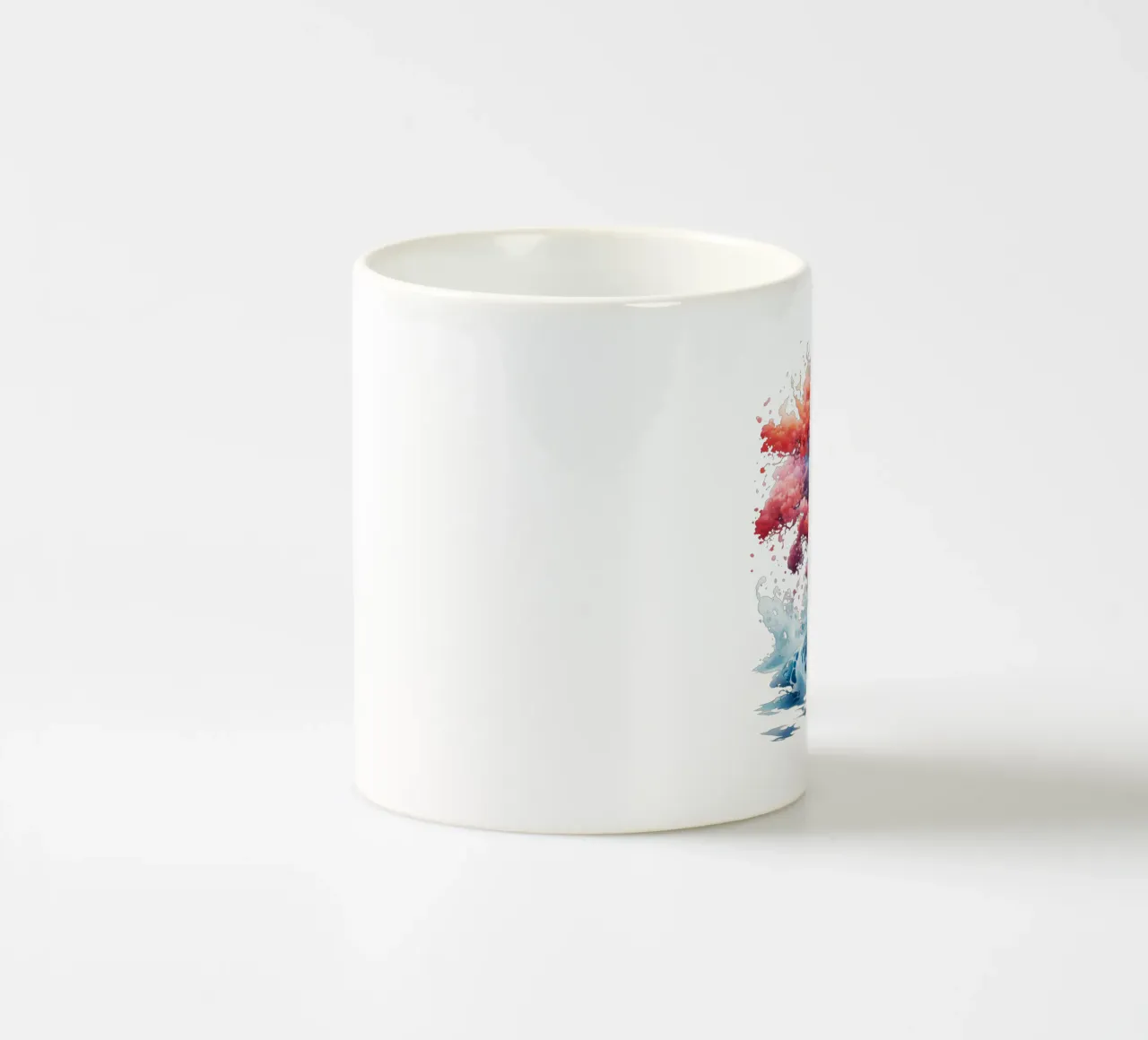 Albero della vita colorato tazza in ceramica da Spiritual Touch
