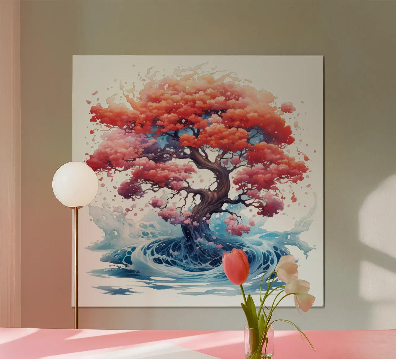 Albero della vita colorato poster da Spiritual Touch