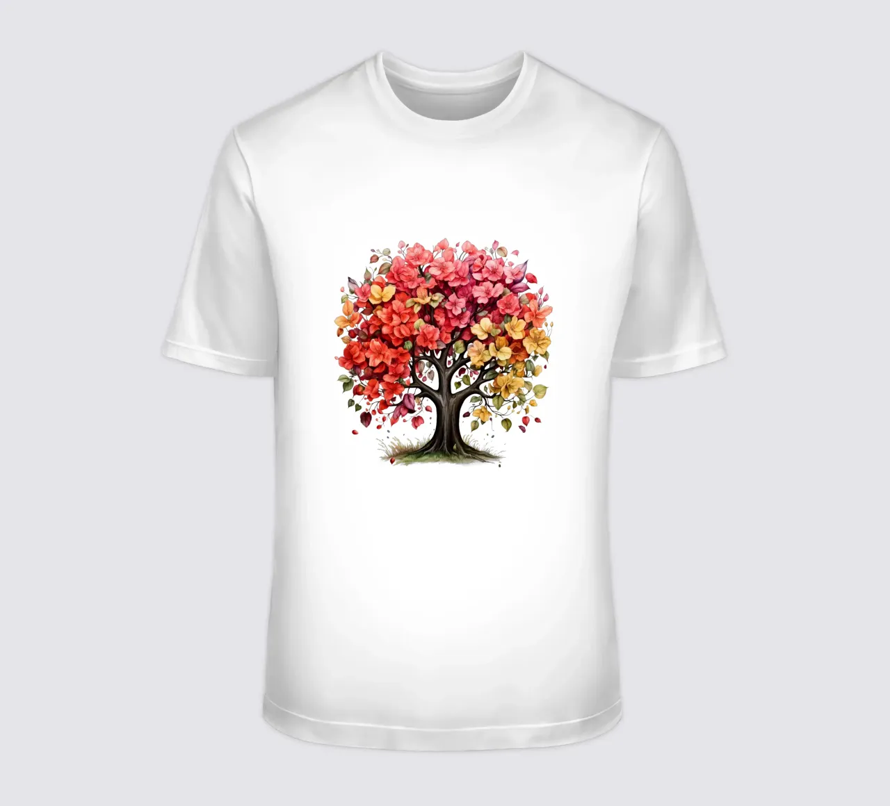 Albero della vita colorato t-shirt da Spiritual Touch