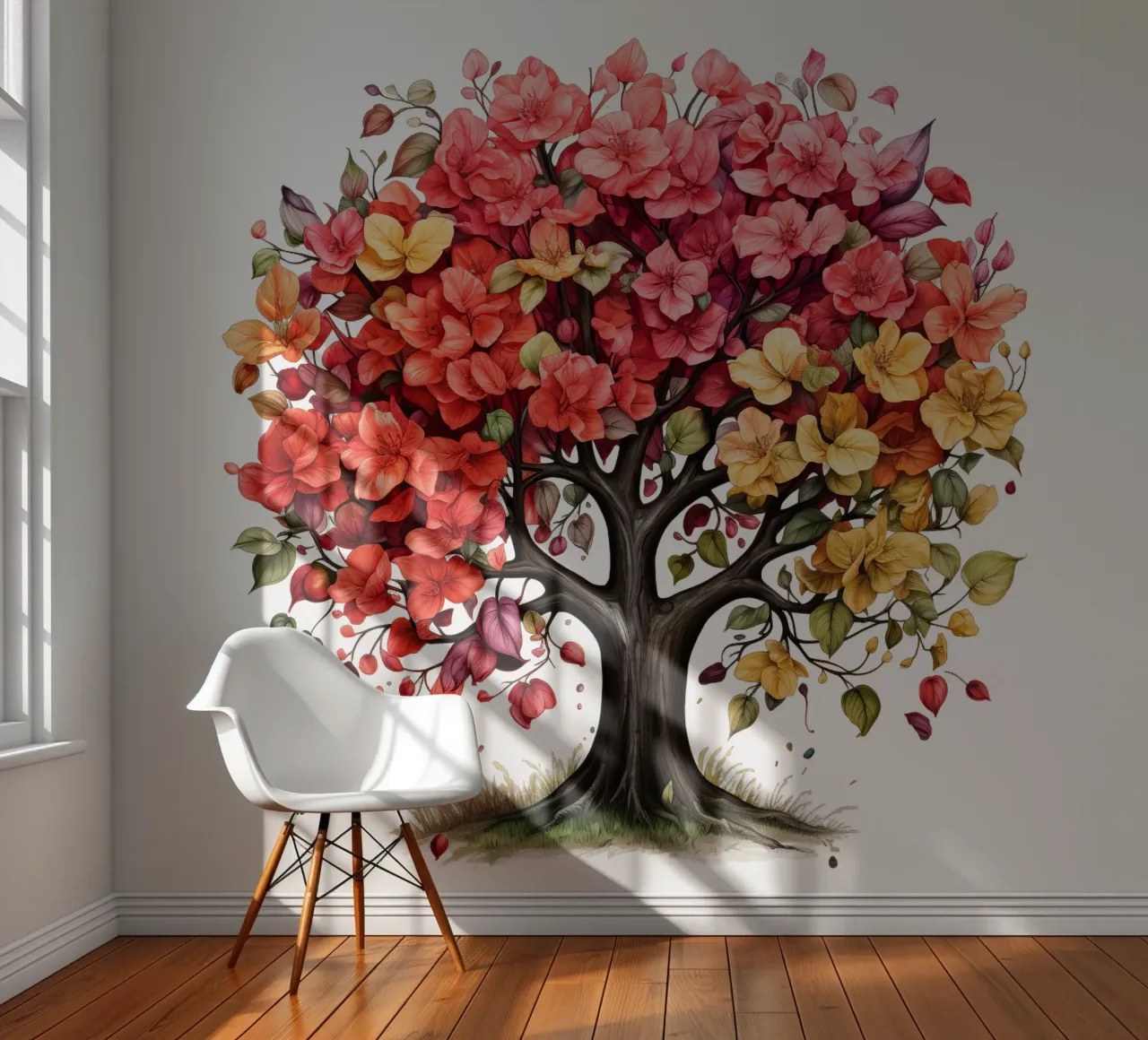 Arbre de vie coloré papier peint photo de Spiritual Touch