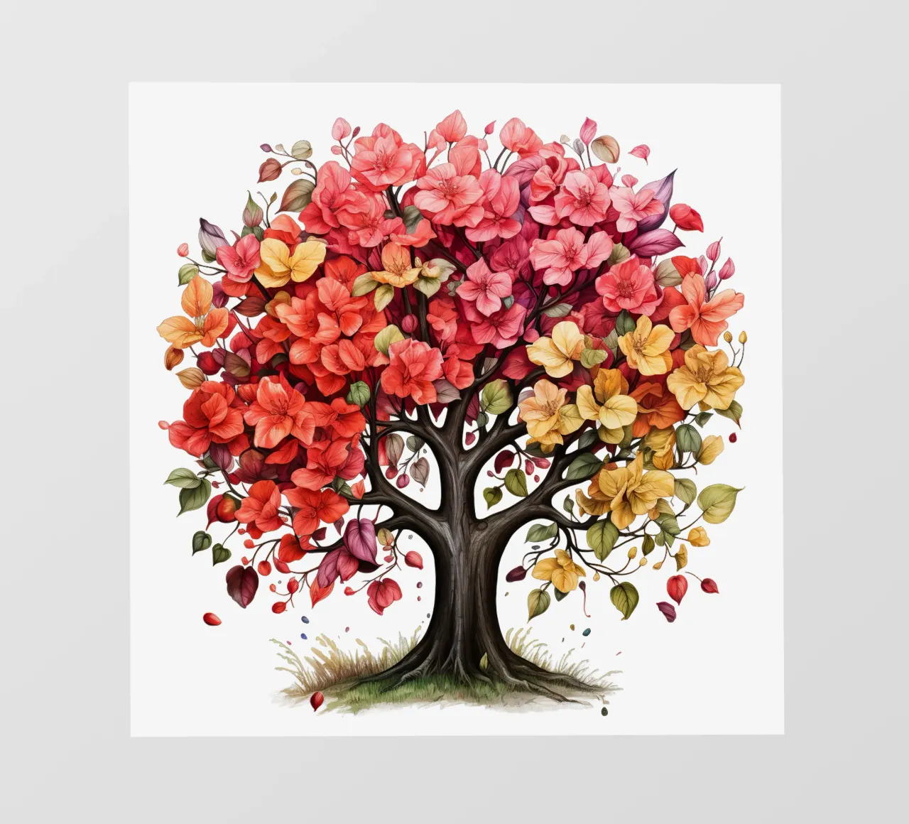 Albero della vita colorato telo in pvc da Spiritual Touch