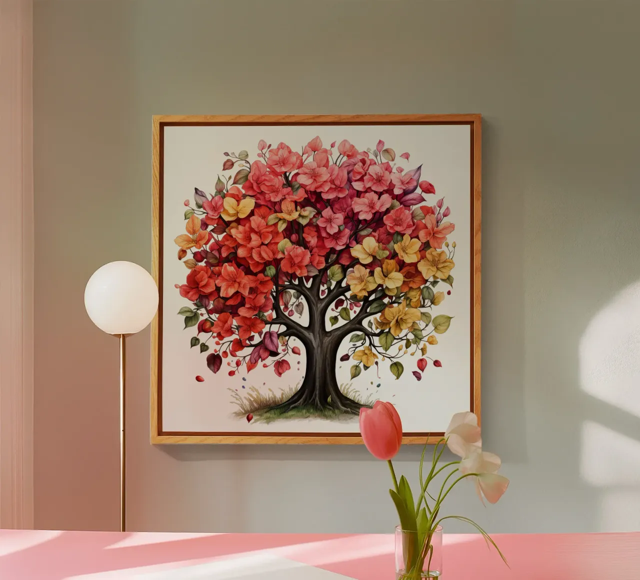 Albero della vita colorato plexiglass da Spiritual Touch
