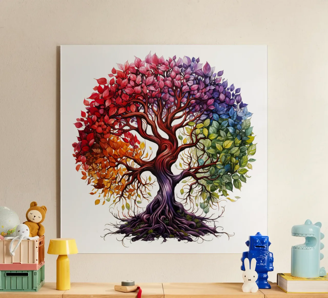 Albero della vita colorato plexiglass da Spiritual Touch